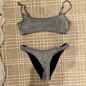TRIANGL Silver Bikini Set